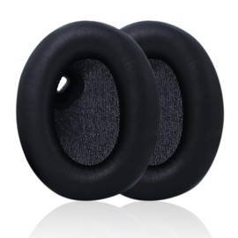 Replacement Ear Pads Compatible with Sony WH-1000XM4 Wireless Noise-canceling Headphones, Akkiv Replacement Ear Pads Made of Protein Leather and Memory Foam (Black)