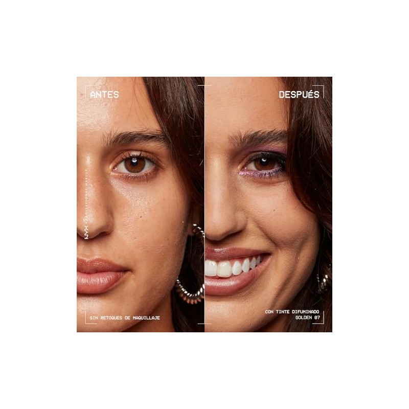 NYX Professional Makeup, Bare With Me Tint Blur, Base Rostro,