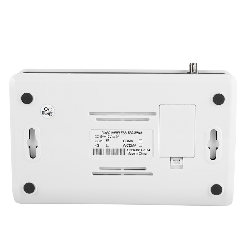 GSM Wireless Terminal Fixed Phone With LCD Connect Alarm