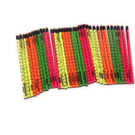 Musgrave Pencil, Sign Language Pencils, Number 2HB, Box of 36, Colors Yellow, Orange, Green, Pink