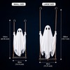 Large Hanging Swing Ghost for Halloween – Light-Up Flying Ghost
