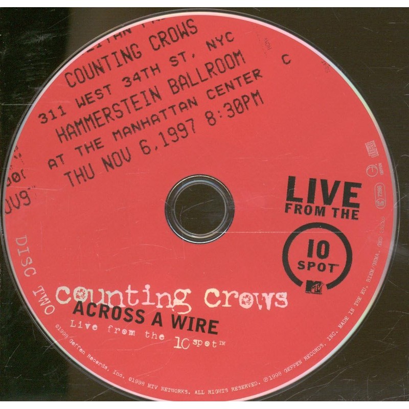 Across a Wire - Live from New York