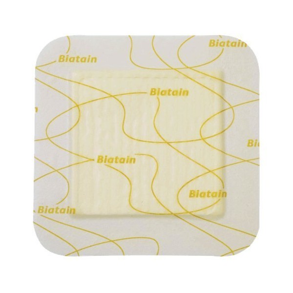 Biatain Silicone Lite Foam Dressing 5" x 5", Pad Size 2.87" x 2.87" (Box of 10 Each)
