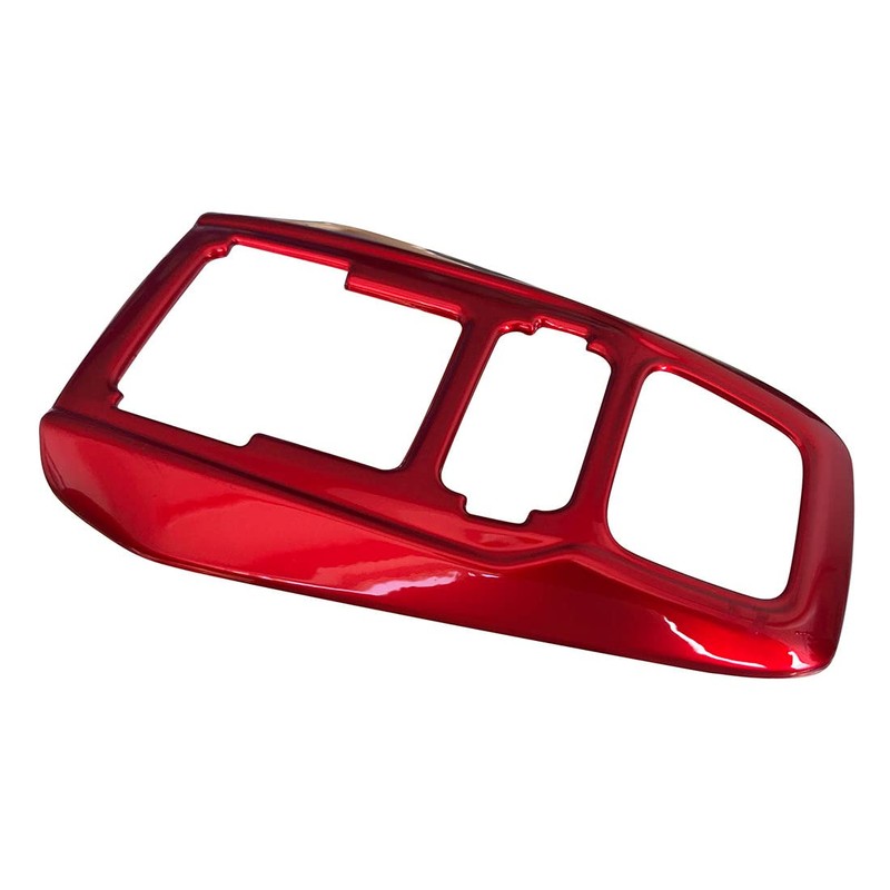 ruihe RED Car Gear Shift Knob Console Panel Trims Cover