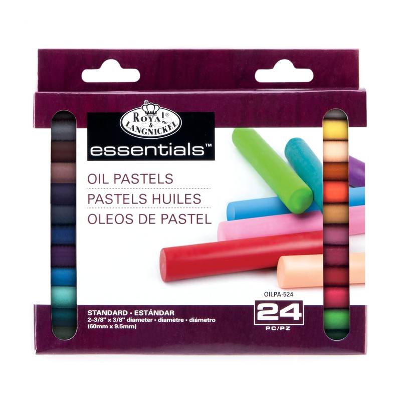Royal & Langnickel Small Oil Pastels - Assorted Colours (Pack