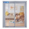 LONGEAS Magnetic Screen Door Mesh Left Right Side Opening Upgraded