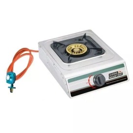 Cookmaster Single Propane Gas Stove Burner With Regulator