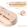 POWER GUIDANCE Rock Climbing Hangboard Wooden Hand Grip Strengthener Forearm