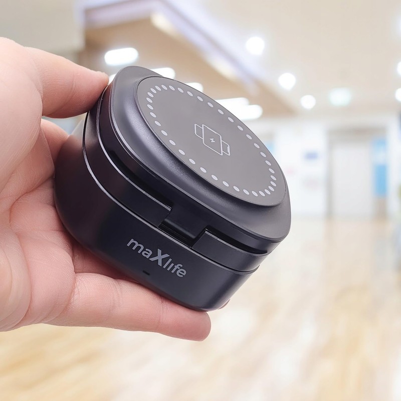 Maxlife MXWC-06 15W magnetisches kabelloses Ladegerät Schwarz 3in1