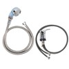 Salon Shampoo Bowl Faucet Sprayer Kit with 120cm Hose Mixing