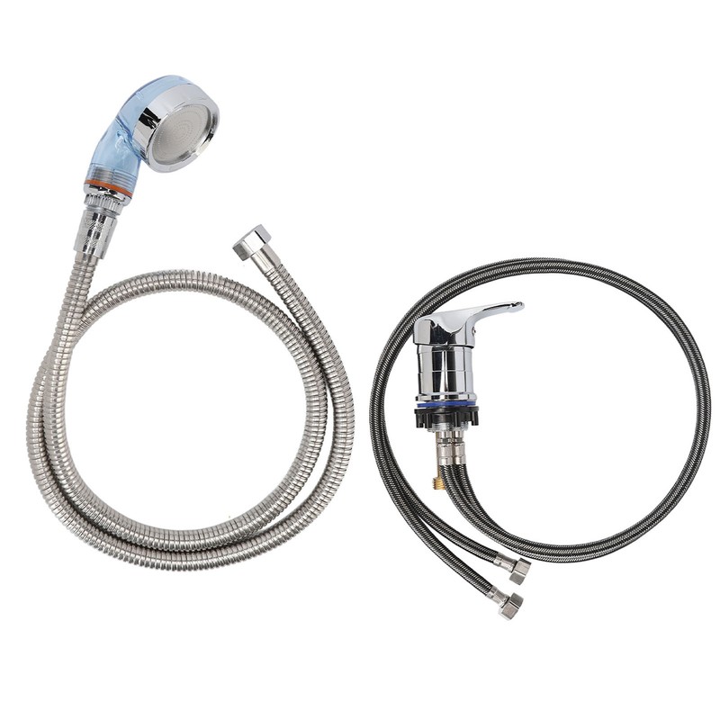 Salon Shampoo Bowl Faucet Sprayer Kit with 120cm Hose Mixing