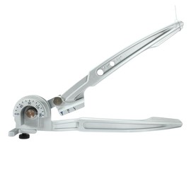 uxcell 2 in 1 Pipe Tube Bender 180 Degree Tool for 3/8-inch 1/2-inch OD Brass Aluminum Thin Walled Steel Tubing