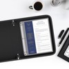 ZOOPIP Fireproof 3 Ring Binder with Zipper, 2 Inch D