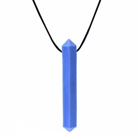ARK's Krypto-Bite XXT Chewable Gem Necklace Chew Jewelry (Extra Extra Tough, Blue) by ARK Therapeutic