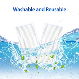 Loszaral (6 Pack) C10 Replacement HEPA Filters Compatible with Eufy C10 Robot Vacuum, High-Efficiency Filter Accessories Kit for C10 Robotic Vacuum Cleaner