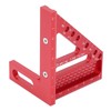 Hole Position Scribing Ruler 3D 22.5‑90° Multi Angle Measuring Square