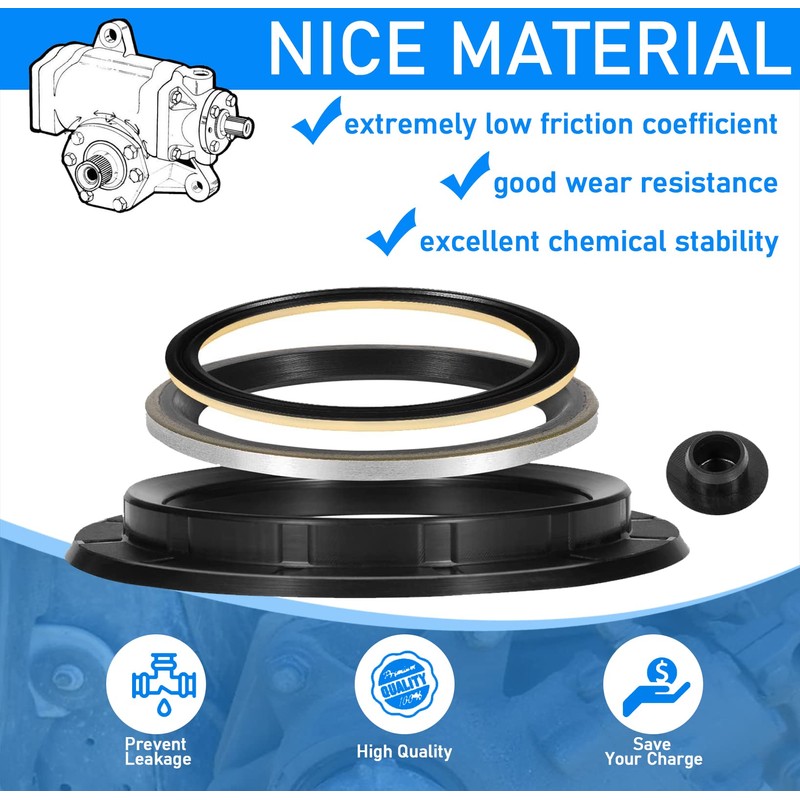 YMT Sector Shaft Seals Repair Kit Replace for Sheppard M100