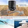 Premium Anchor Rope 150 ft x 3/8 inch, Solid Braid