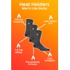 HEAT HOLDERS Lite Men's Thermal Socks for Winter, Socks with