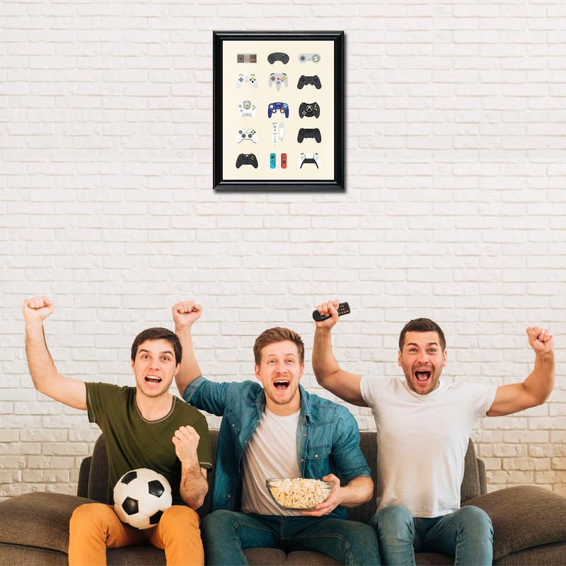 Retro Video Game Posters,Video Gaming Posters for Gamer Room Decor,Gamer