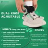 JOMECA AFO Foot Drop Brace Adjustable Tension with Dual-Dial Drop