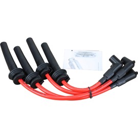 Dragon Fire Race Series High Performance 10.2mm Ignition Spark Plug Wire Set Compatible with 2002-2006 Mini Cooper/S 1.6L L4 OEM Fit PWJ113