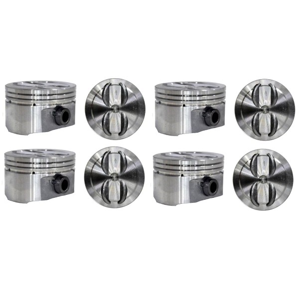 Enginetech Standard Bore Short Skirt Pistons Set for 1996-2002 GM