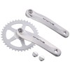 Crankset 170 mm Silver 38Z Aluminium/Steel