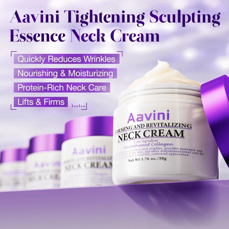 Crema de cuello Aavini 50 g - Suero péptido reafirmante,
