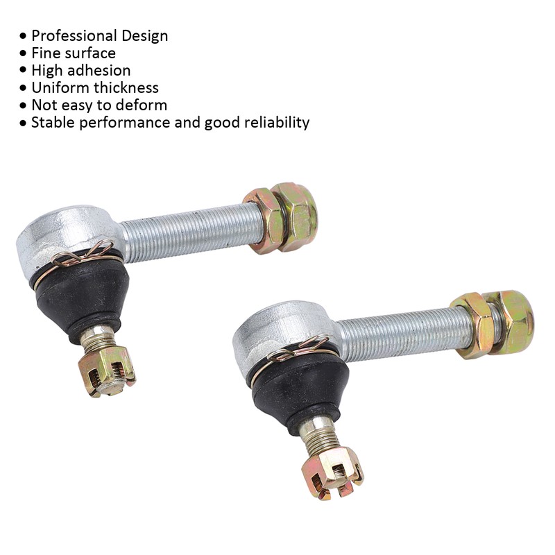 1 Pair 12mm 16mm Left Right Bolt Tie Rod End