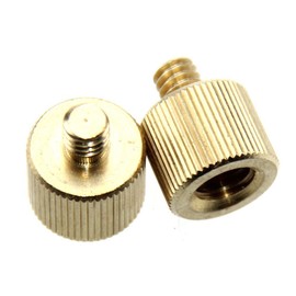 CAMVATE Thread Adapter for Tripod 3/8-16 Female to 1/4-20 Male(2 Pack)