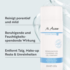 M. Asam Clear Skin Blemish Treatment Cleansing Gel – 200 ml