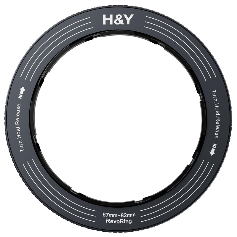 H&Y Step Up Ring REVORING 67-82mm Titanium Gray Leveling Filter