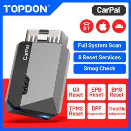TOPDON 🔥2024 NEW ! TOPDON CarPal -E 6 Reset Car OBD2 Scanner Car Diagnostic Tool