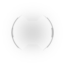 KC SlimLite® 8" LED - Light Cover (Spot, Clear)