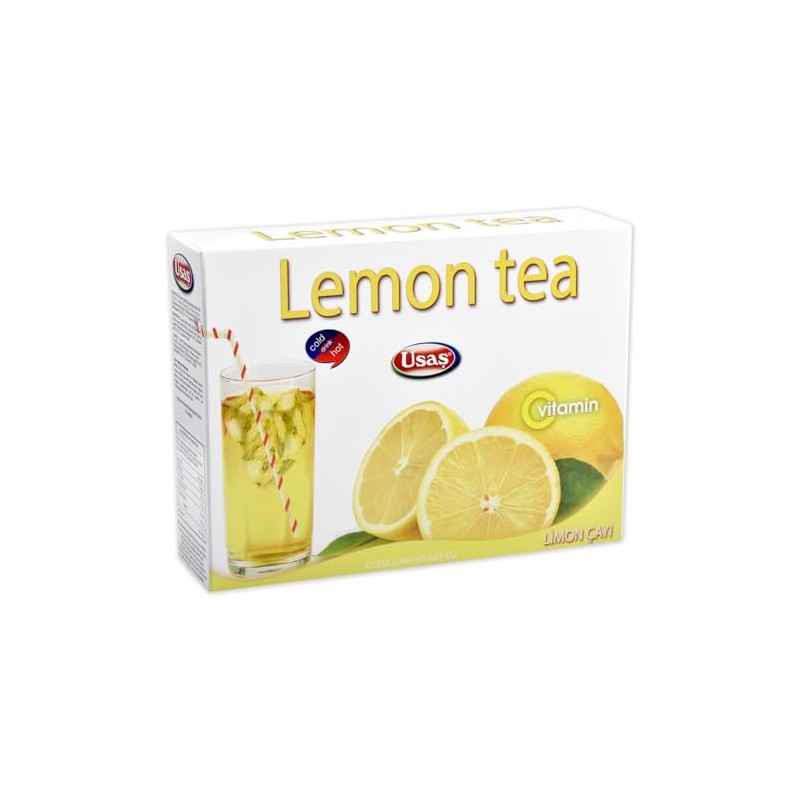 Lemon Flavoured Tea 250g - Instant, Hot or Cold -