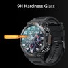 Msvueioe [4-Pack] Tempered Glass Screen Protector Compatible with EIGIIS/Diyeeni/Tiwain - K56 PRO/FOXBOX - K52, Waterproof 9H Hard Screen Protectors Cover for K56 Pro / K52 1.39 Inch