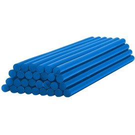EKKJNQ Hot Glue Sticks, Pack of 30 Colourful Hot Glue Sticks, DIY Craft Glue Sticks, 7 x 200, 11 x 200 mm for Hot Glue Gun (Navy Blue 11 mm)