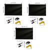 AIMALL 420D Silver Coated Blackout Curtains | Portable Full Blackout