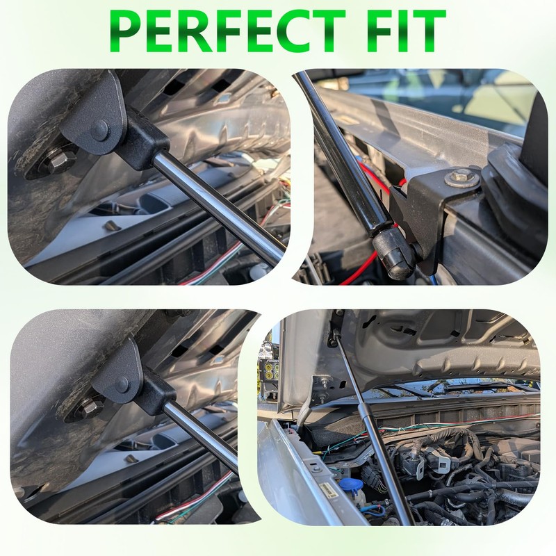 Front Hood Lift Supports for 2021+ Ford Bronco Accessories
