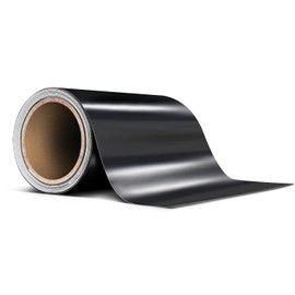 VViViD+ Cinta adhesiva de vinilo satinado negro para perfilado y detalle de rayas de 10 cm x 6 m