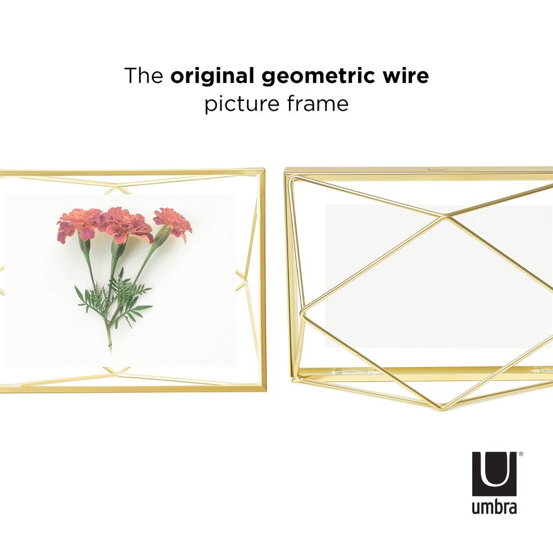 Umbra Prisma Picture Frame, 4 x 6 Photo Display for