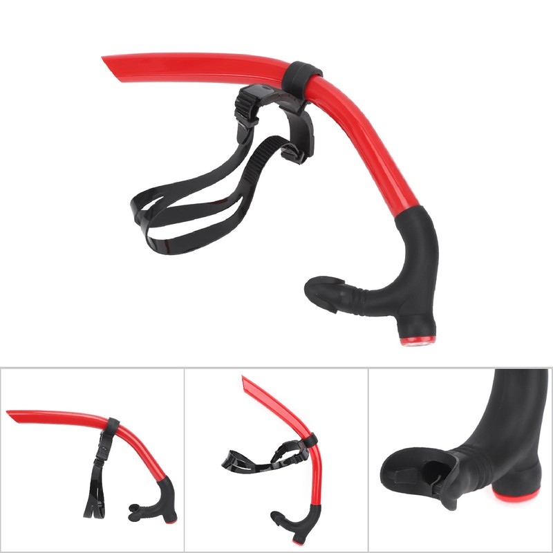 Front Snorkel Breathing Tube Detachable Swimming Scuba for Snorkeling Diving