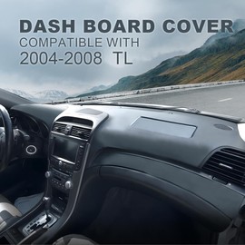 G-PLUS Dash Board Cover Light Dashboard Cap Grey Compatible with 2004 2005 2006 2007 2008 Acura TL