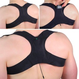 URSA Back Strap. Secure Microphone & IEM Pack Harness. Rig for Filming Sporting activities. (Black, Large)