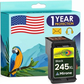 Mirone Compatible Ink Cartridges Replacement for Canon Ink Cartridges 245 245xl for Canon Pixma MG2522 Ink mx490 Printer Ink for Canon 245 XL 243 PG 245 Ink ts3322 (1bk)