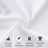 SPRINGSPIRIT Pillow Protectors King Size 50 x 90 cm 100%
