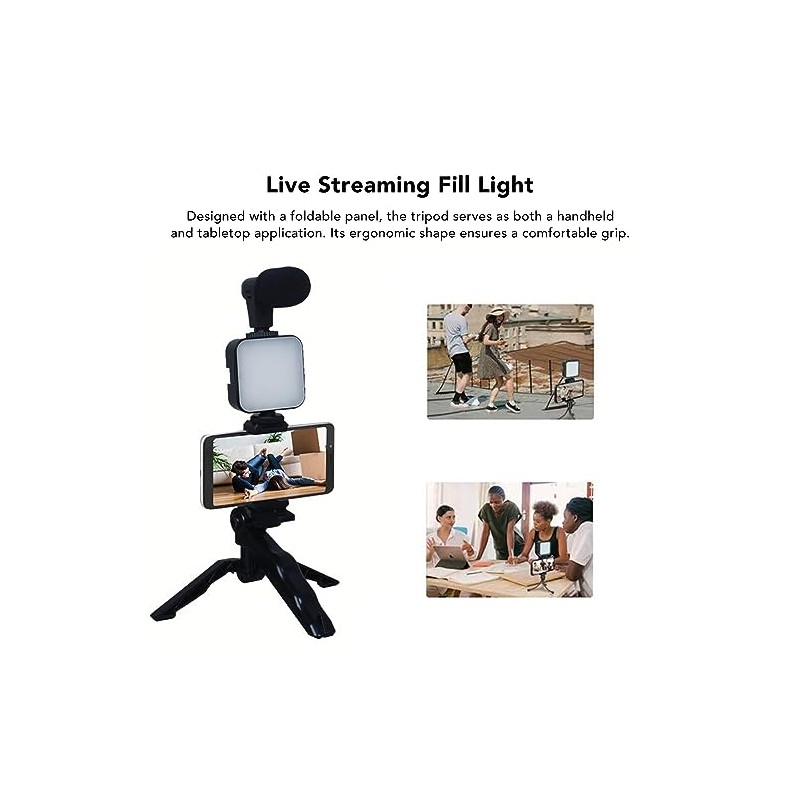 Kit de Accesorios de Luz de Video LED en la