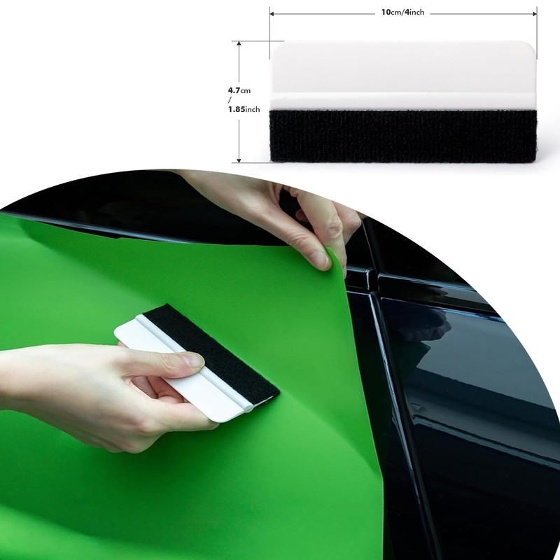 YAZZT Car Film Sticking Squeegee Spatula Set of 10 Car