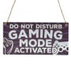 Second Ave Funny Do Not Disturb Gaming Mode Activated Wooden